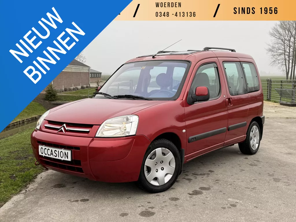 Citroen Berlingo 1.6i Multispace | 5 DEURS | TREKHAAK | AIRCO | CENTR. VERGRENDELING | GLAZEN DAK | APK > MRT-2027 |