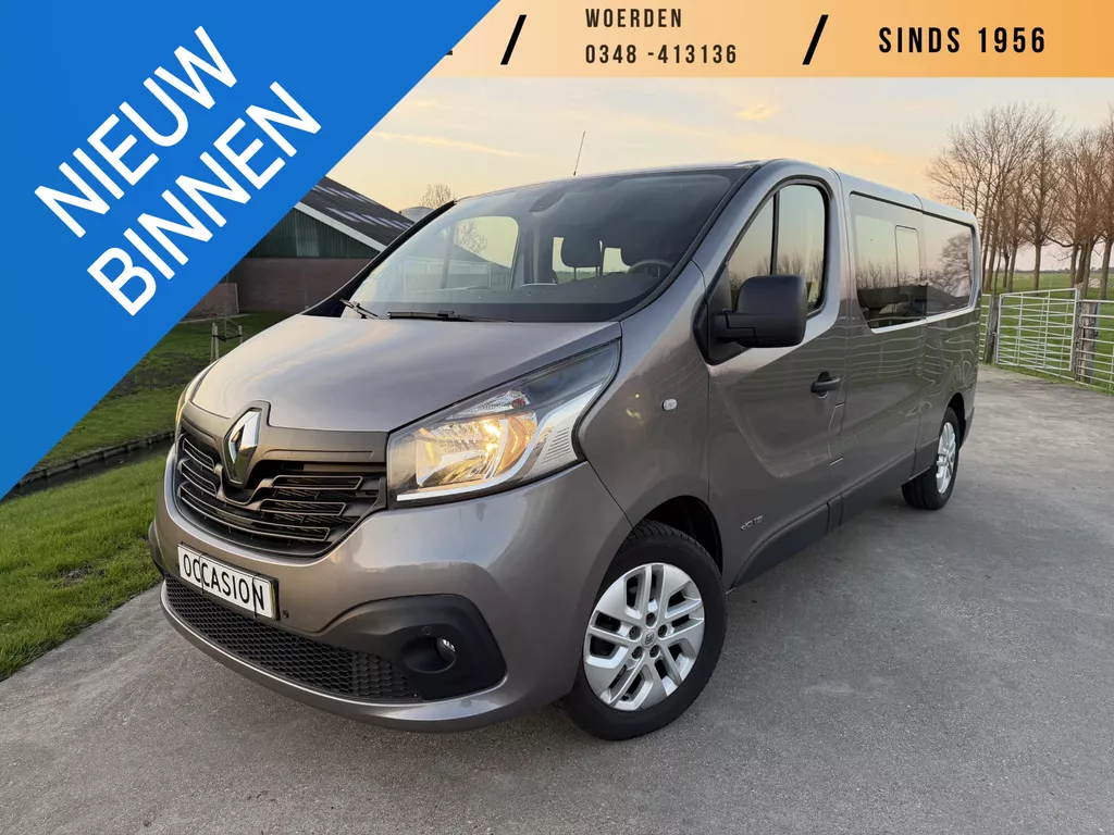 Renault Trafic 1.6 dCi T29 L2H1 DC Comfort 6-ZITS | MARGE | CRUISE | CAMERA | R-LINK | KETTING V.V.