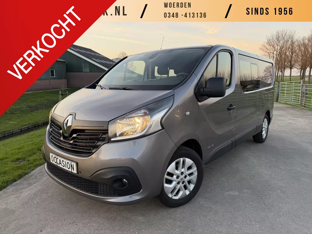 Renault Trafic 1.6 dCi T29 L2H1 DC Comfort 6-ZITS | MARGE | CRUISE | CAMERA | R-LINK | KETTING V.V.